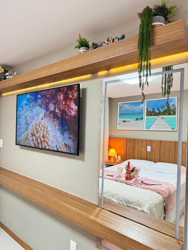 Magnífico APARTAMENTO de Charme - 3 quartos AR CONDICIONADOS SPLIT - Beira Mar 2 banheiros 2 Vagas Garagem 4 Varandas 2 Elevadores Redes para Descanso Wi-Fi Air Fryer Disney Plus HBO Max Cadeiras de Praia e Caixa Térmica - image 32