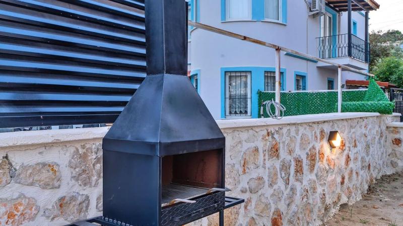 Kalkan 3 bedroom seaview villa with private pool hot tub - image 43