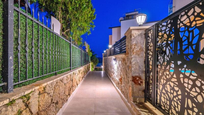 Kalkan 3 bedroom seaview villa with private pool hot tub - image 26