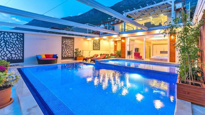Kalkan 2 bedroom villa with private heated pool pool and Jacuzzi - image 13