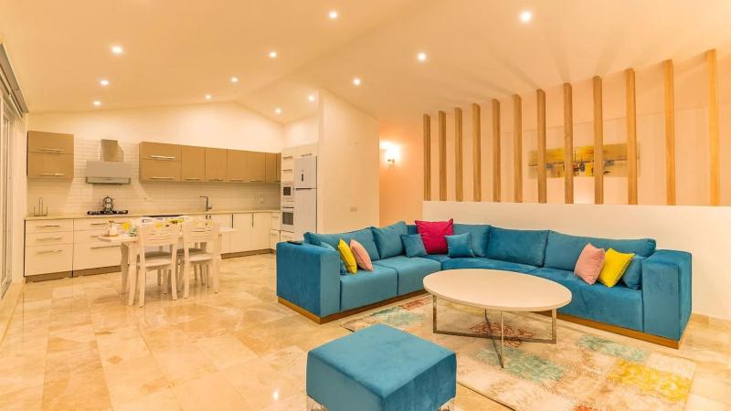 Kalkan 2 bedroom villa with private heated pool pool and Jacuzzi - image 6