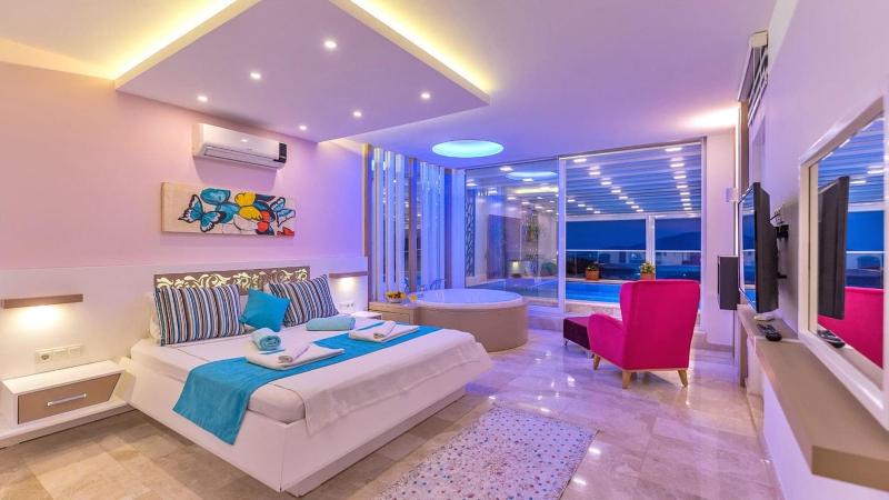 Kalkan 2 bedroom villa with private heated pool pool and Jacuzzi - image 12