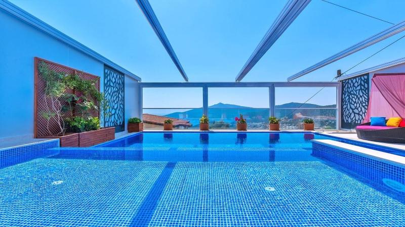 Kalkan 2 bedroom villa with private heated pool pool and Jacuzzi - image 21