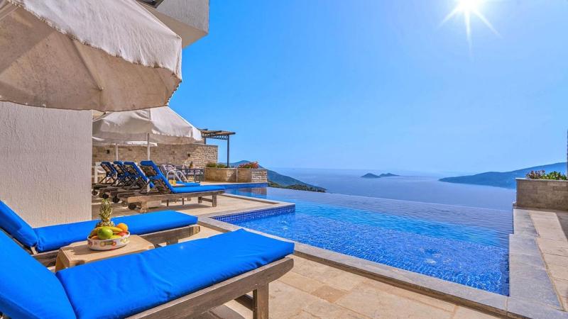 Kalkan 3 bedroom Luxury villa with private pool hot tub - image 32