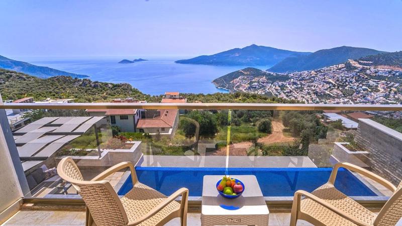 Kalkan 3 bedroom Luxury villa with private pool hot tub - image 11