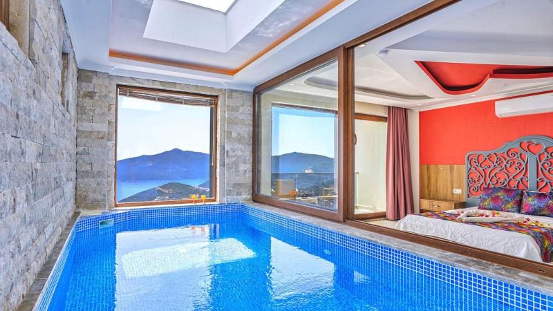 Kalkan 3 bedroom Luxury villa with private pool hot tub - image 3