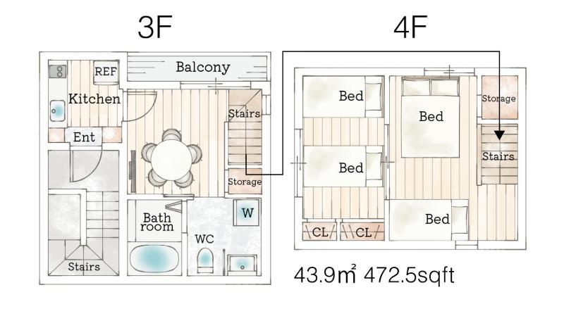 Capital Shimbashi 301 2 bedroom - image 13