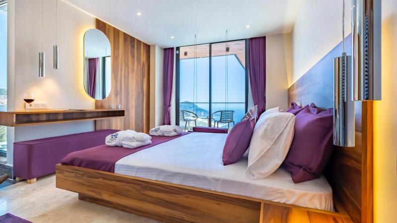 Kalkan 3 bedroom seaview villa with private Indoor and Outdoor Pool - image 15