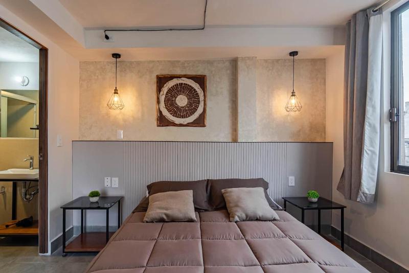 Sunny condo with rooftop in Roma Norte - image 2
