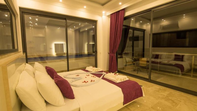 Kalkan 2 bedroom secluded villa with private pool hot tub - image 16