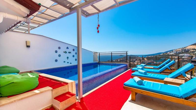 Kızıltaş 3 bedroom seaview apartment with private pool - image 13
