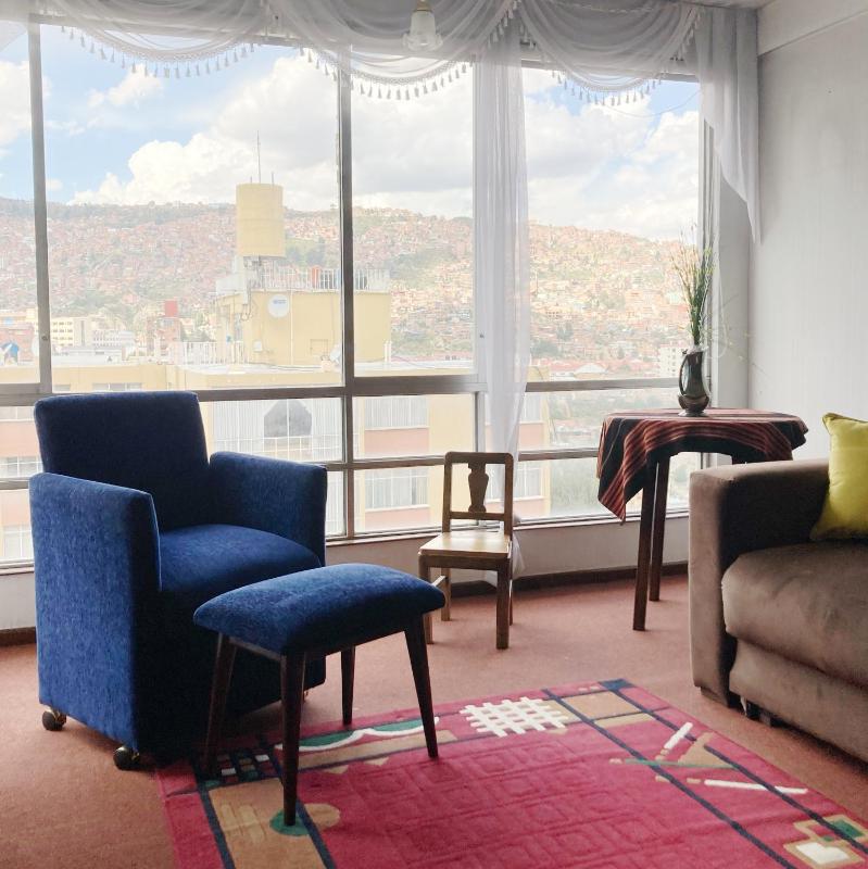 Hermosa vista soleado y acogedor departamento en Sopocahi - image 9