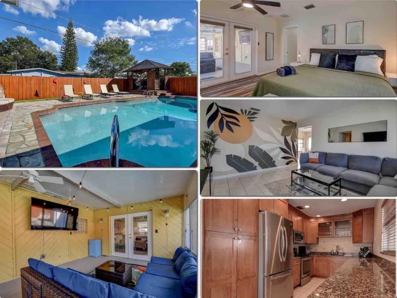 Family 5BR Tampa Home W Heated Pool 1 Mile to Stadium - image 47