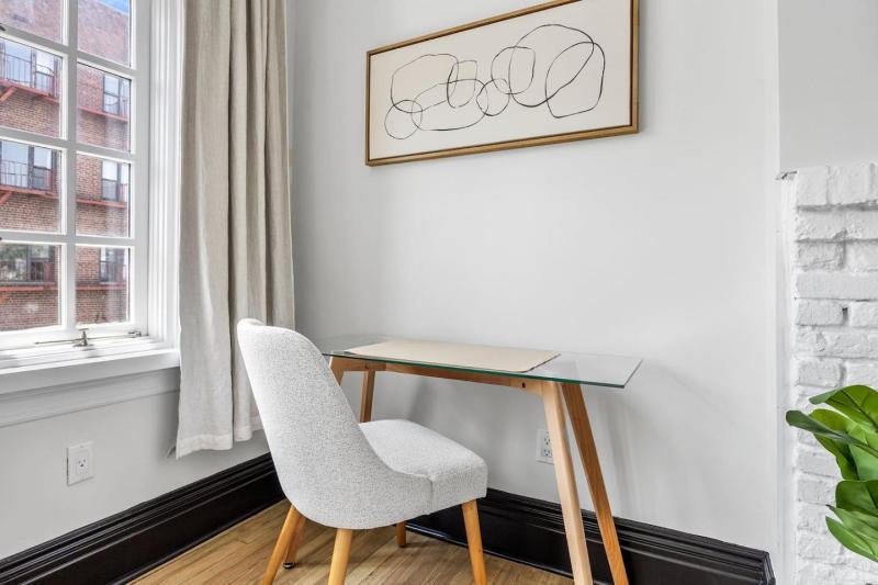 The West Village Penthouse Huge Windows Desk Skylights Cobblestone Street - image 2