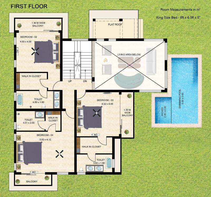 Villa Calangute Phase 6 - Private Luxury Villa in Goa with Pool & Jacuzzi - image 49