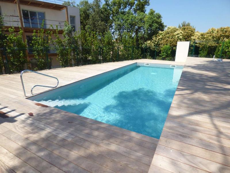 Moderne piscine parking privé climatisation 2 chambres - image 1