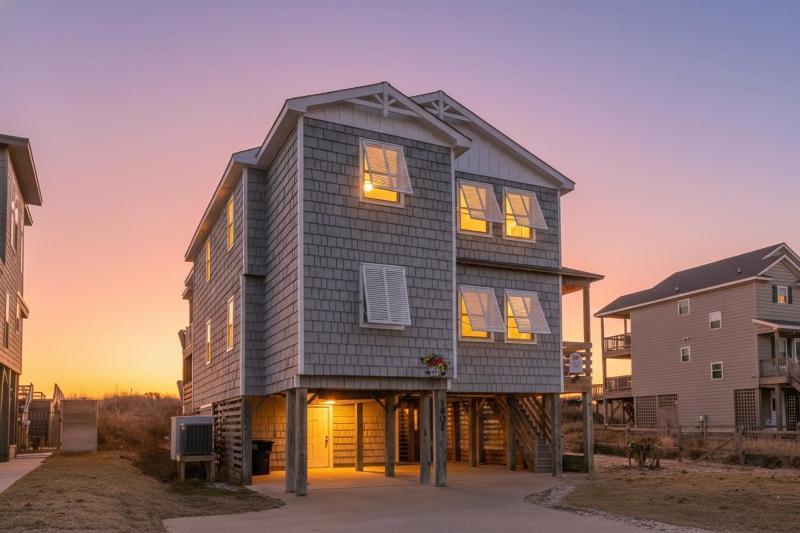 T.L. Sea - KDH MP 6 Oceanfront Ocean view Rec Room Spacious Decks Private Walk to Beach - image 33
