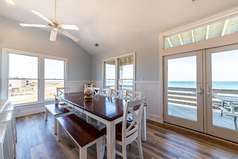 All is Well by the Sea - Oceanfront Pool Hot Tub Rec Room EV Charger Walk to Nags Head Pier - image 14
