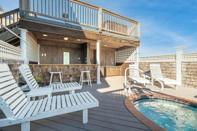 The Good Life - Nags Head MP 11 Oceanfront Elevator Pool w/Waterfall Hot Tub Pets OK Flex Stays - image 46