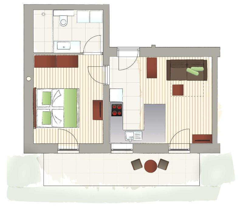 One-Bedroom Apartment image 4