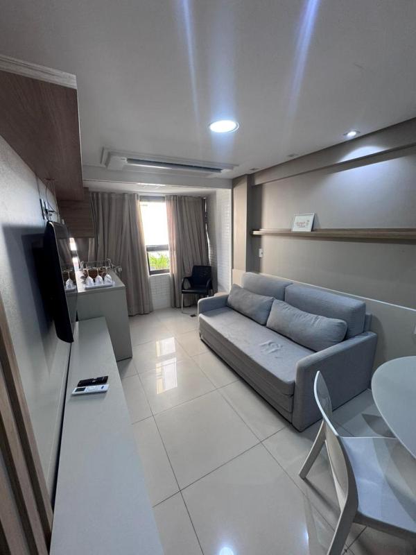 unidade com 2 quartos no gold flat cabo branco - image 20