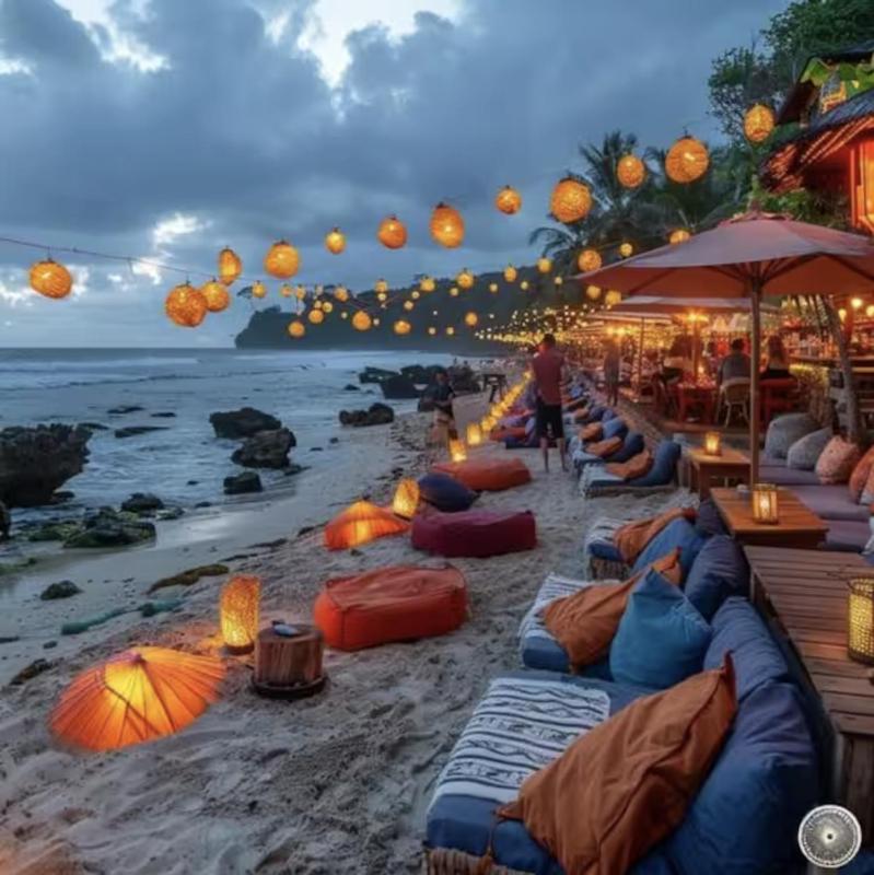 Canggu's Latest Showstopper Designers 7-Bed XXL Happy People Villa off Nelayan Beach - image 29
