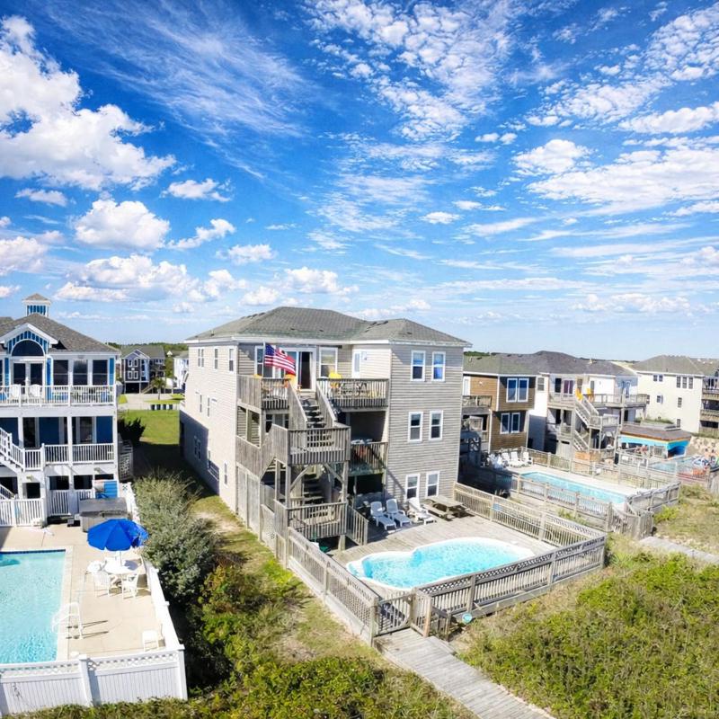 Serenity in Nags Head - MP 11 Oceanfront Ocean View Pool Hot Tub Pets OK YR Flex Stays - image 14