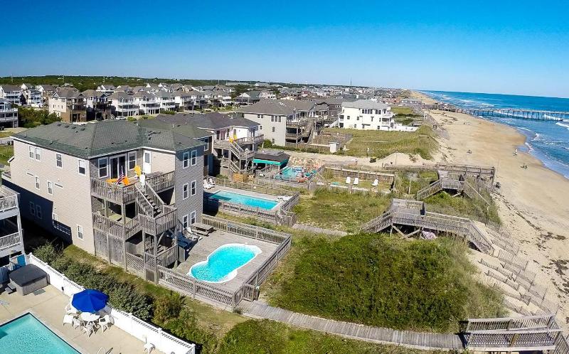 Serenity in Nags Head - MP 11 Oceanfront Ocean View Pool Hot Tub Pets OK YR Flex Stays - image 19