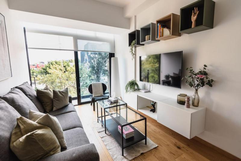 Amazing 1BR in Roma Norte with AC balcony and Rooftop - image 7