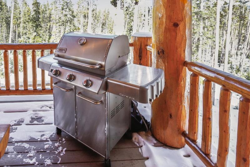 Fireside Retreat: Highlands Log Home Hot Tub & Fireplace Peak Views! - image 19
