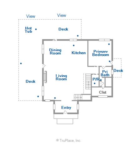 Fireside Retreat: Highlands Log Home Hot Tub & Fireplace Peak Views! - image 21