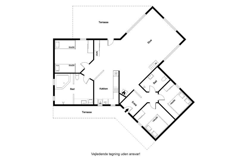 Lovely Hot-Tub House In Klitmøller 100 Meters From The North Sea - image 25