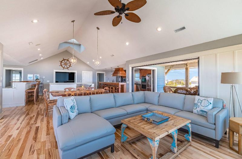 Outside-In - S Nags Head MP 18.5 Luxury Oceanfront Elevator Pool Cabana Home Theatre Pets OK - image 19