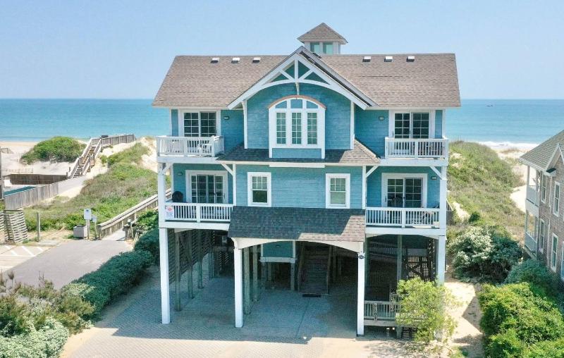 Outside-In - S Nags Head MP 18.5 Luxury Oceanfront Elevator Pool Cabana Home Theatre Pets OK - image 32