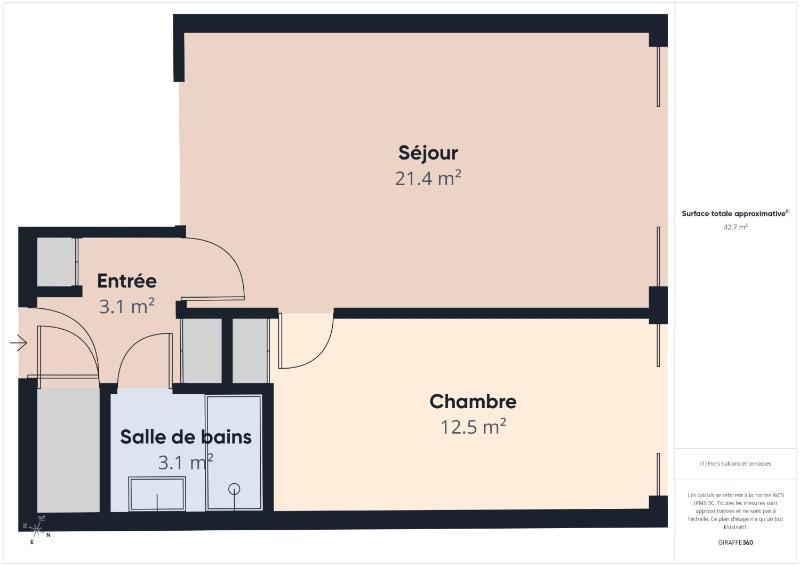 À 70m de la plage appartement pour 2 sur la Baule - image 14