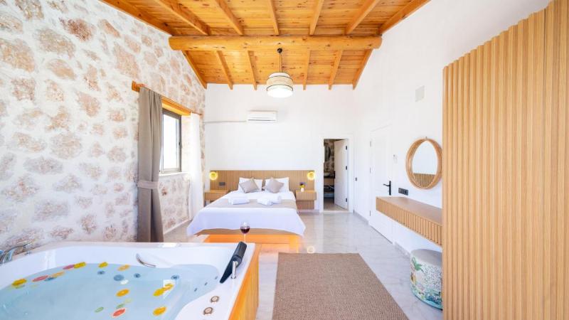 Sarıbelen 2 bedroom villa with private pool hot tub - image 15