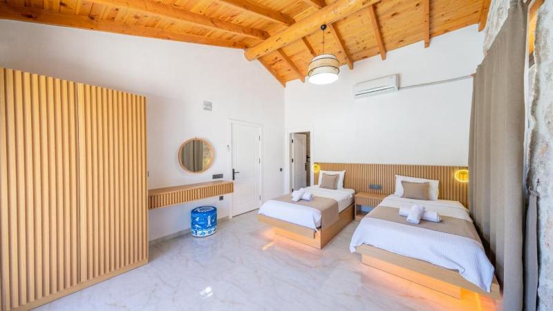 Sarıbelen 2 bedroom villa with private pool hot tub - image 41