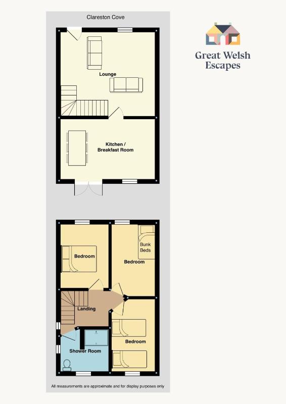 Clareston Cove - a lovely 3 bed cottage with sauna in Tenby town centre - image 28