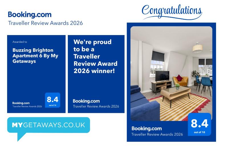 Buzzing Brighton Apartment 6 By My Getaways - image 29