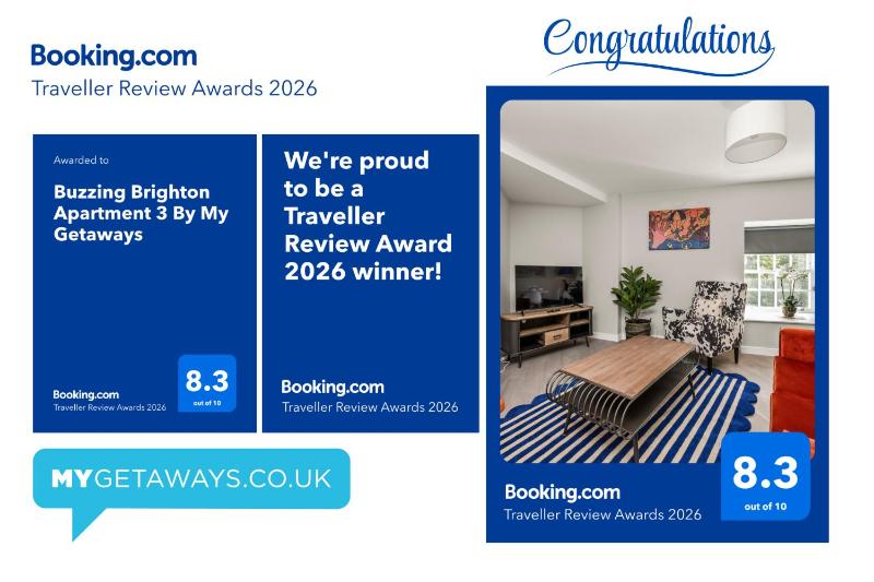 Buzzing Brighton Apartment 3 By My Getaways - image 19
