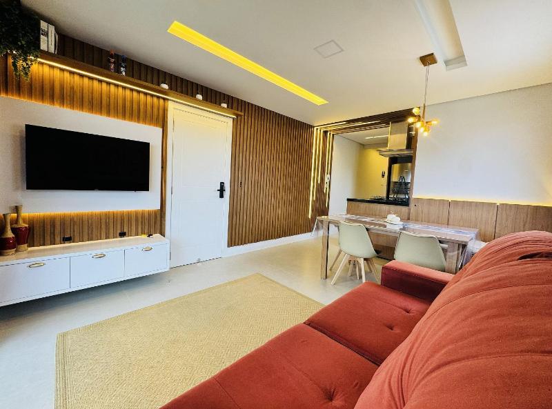 Sttelato Residence - Apartamento de 3 dormitórios na Praia Grande totalmente mobiliado e decorado. - image 1
