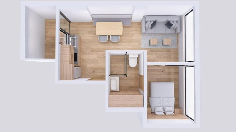 TOP Homero - Modern 1BR apartment - image 2