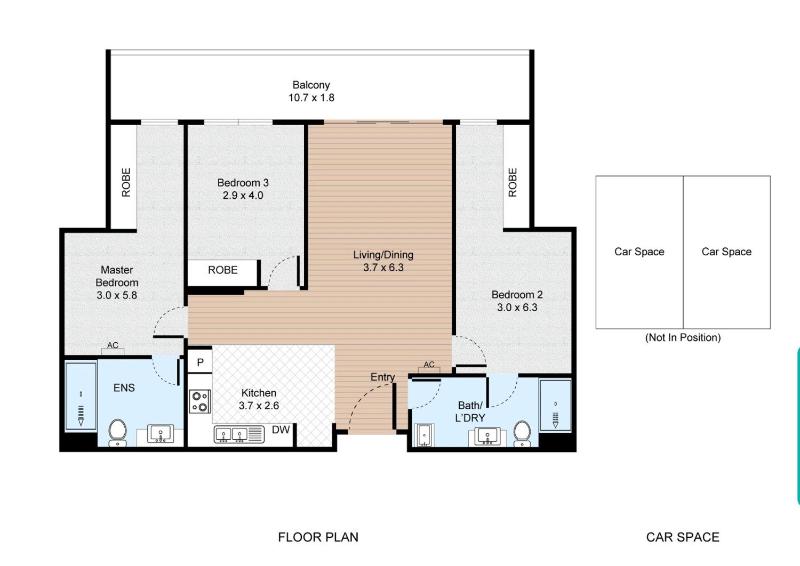 Newly Built 3 Bed Apartment with Onsite Parking - image 6