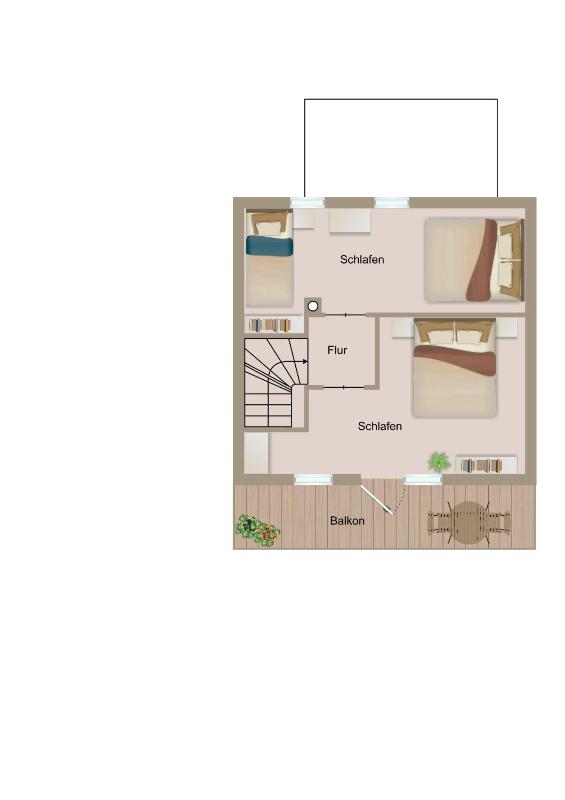 Two-Bedroom Chalet image 4