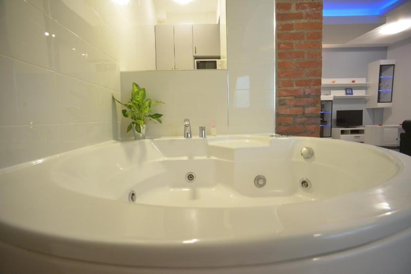 One-Bedroom Apartment with Hot Tub image 1