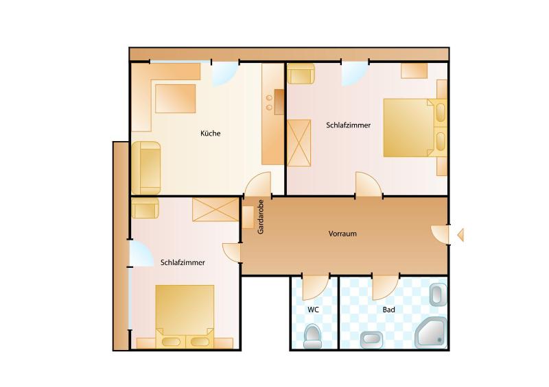 Two-Bedroom Apartment image 2