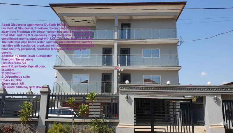 Duswin Hotel Gloucester Freetown SL - image 2