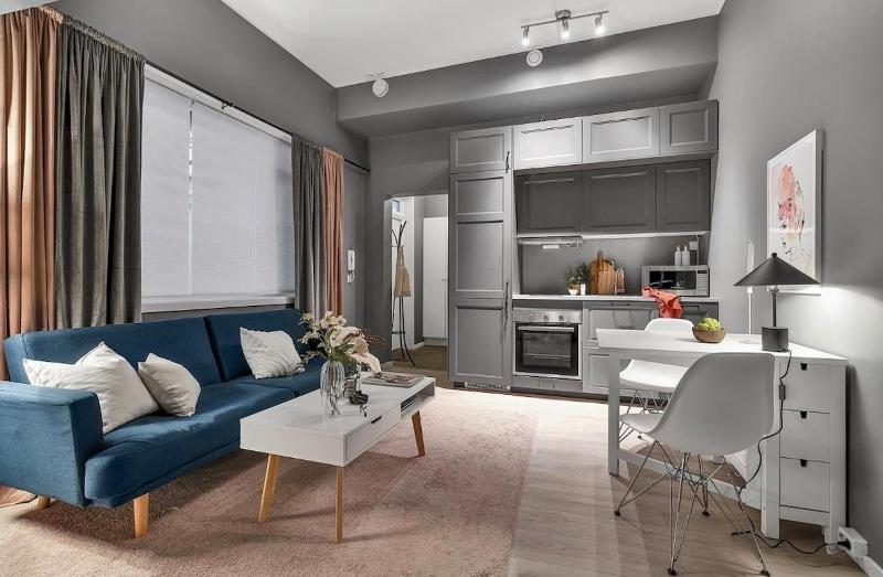 Modern studio apartment in the center of Tromsø - image 1