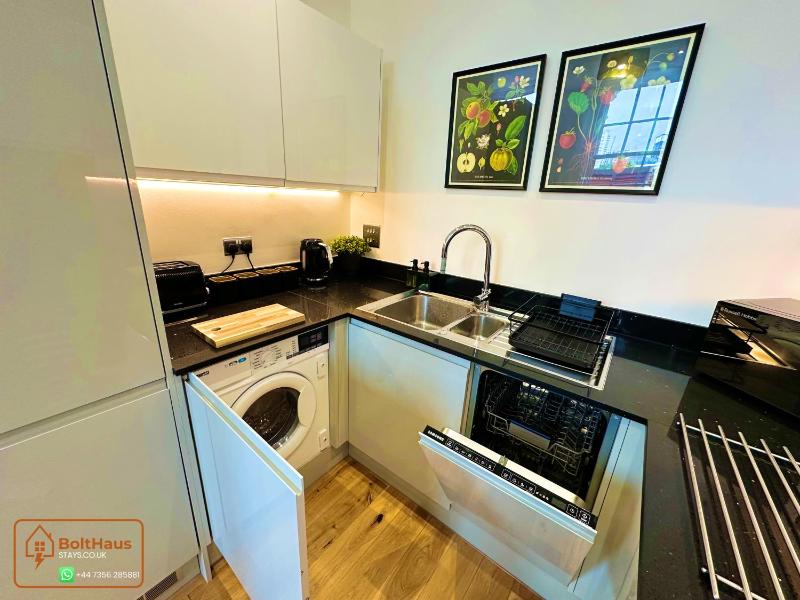 Eclipse Apartment - Modern 2 Bed 6 guest Apartment - Jewellery Quarter Birmingham City Centre - image 3