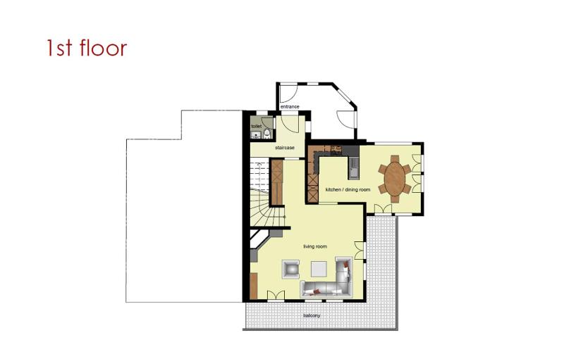 Three-Bedroom Apartment with Balcony image 4